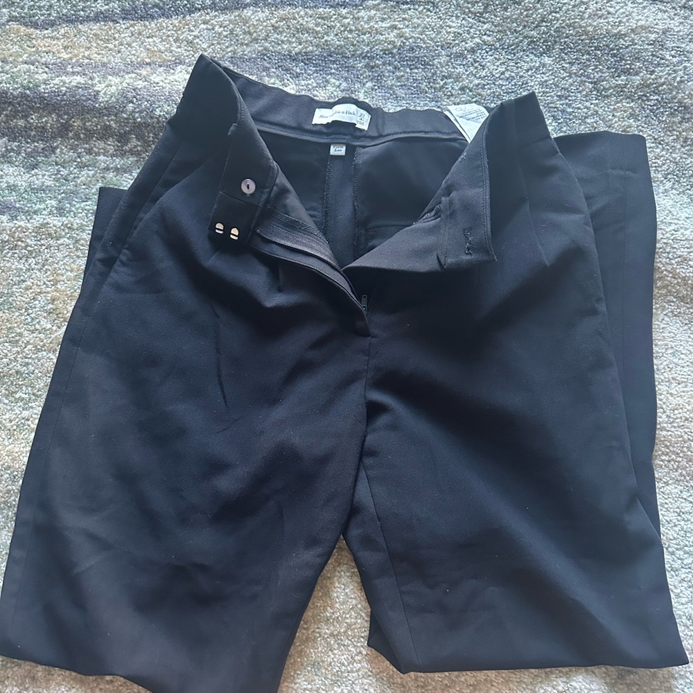 Abercrombie & Fitch tailored wide leg pant